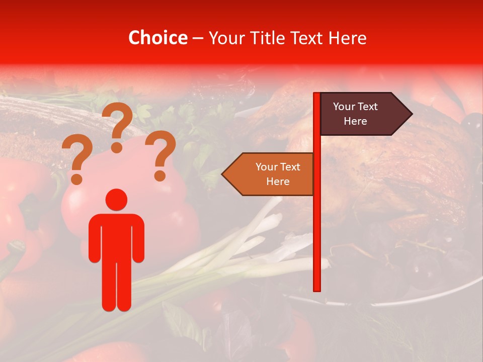 December Seasonal Peppers PowerPoint Template