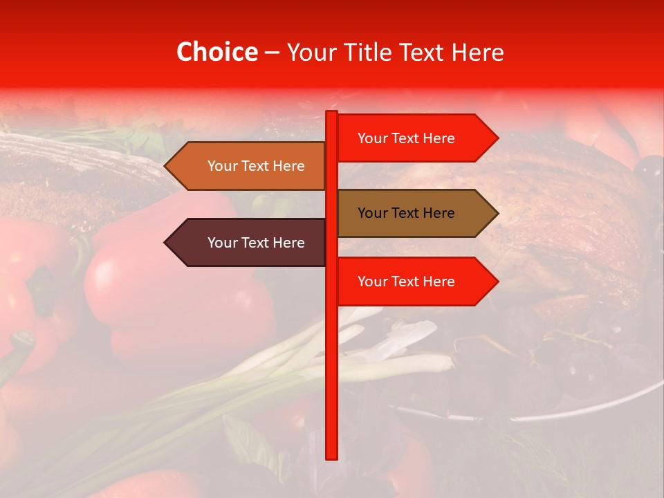 December Seasonal Peppers PowerPoint Template