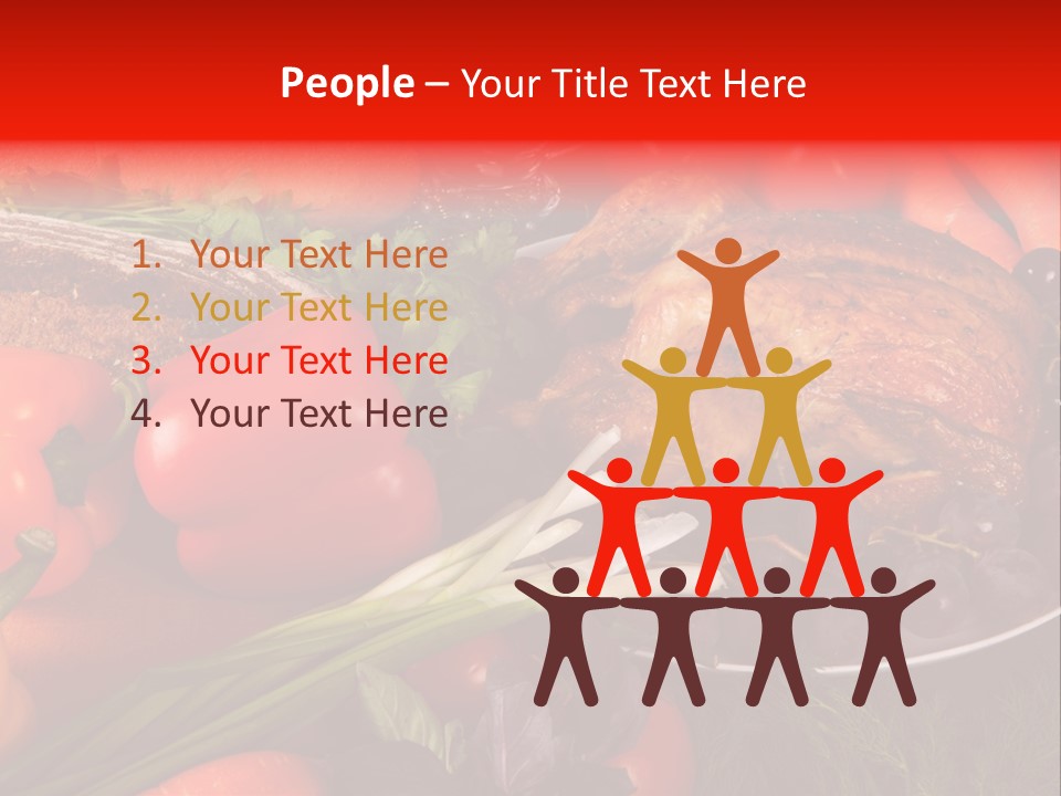 December Seasonal Peppers PowerPoint Template