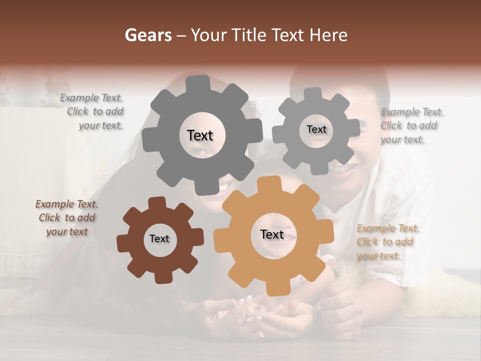 Laptop Enjoyable Asian PowerPoint Template