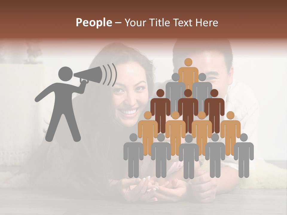 Laptop Enjoyable Asian PowerPoint Template