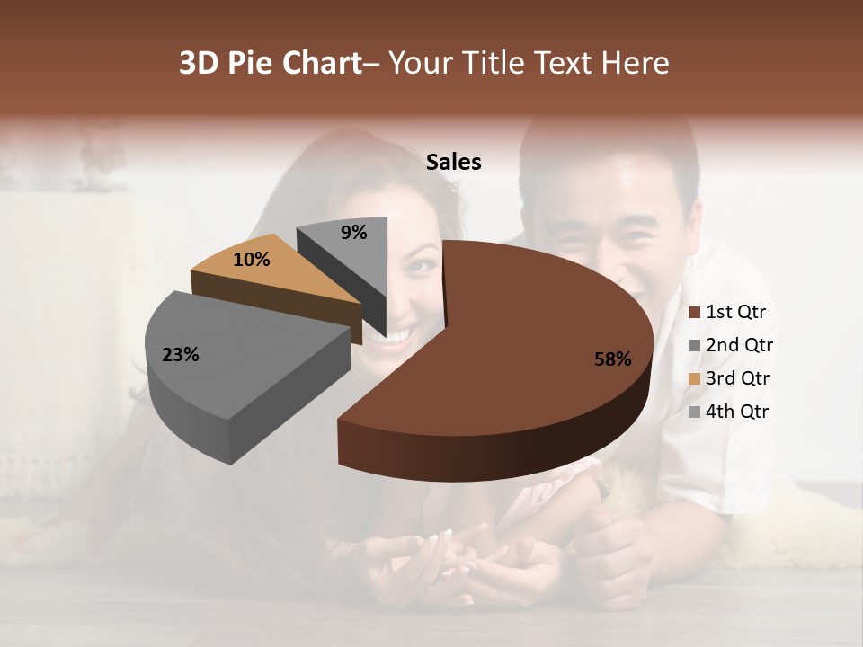 Laptop Enjoyable Asian PowerPoint Template