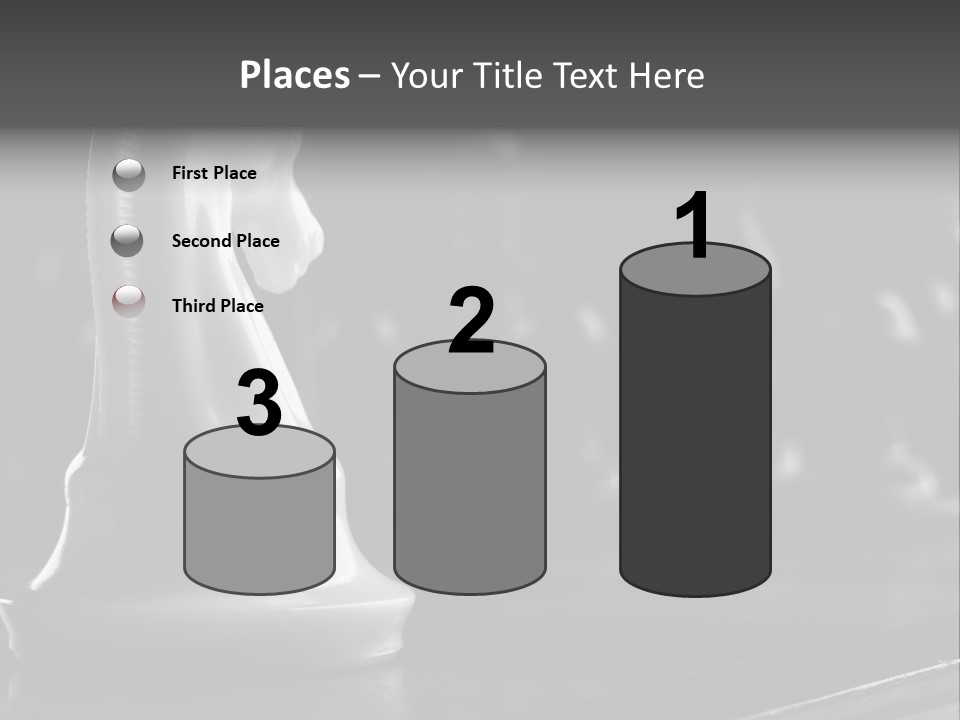 Fight Chess Power PowerPoint Template