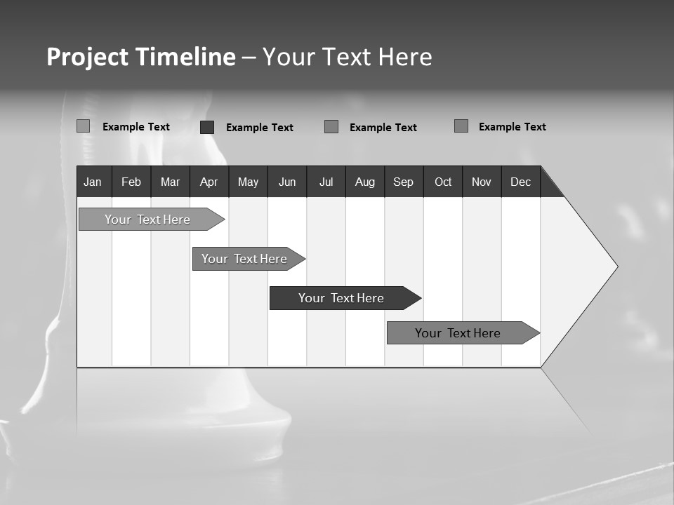 Fight Chess Power PowerPoint Template