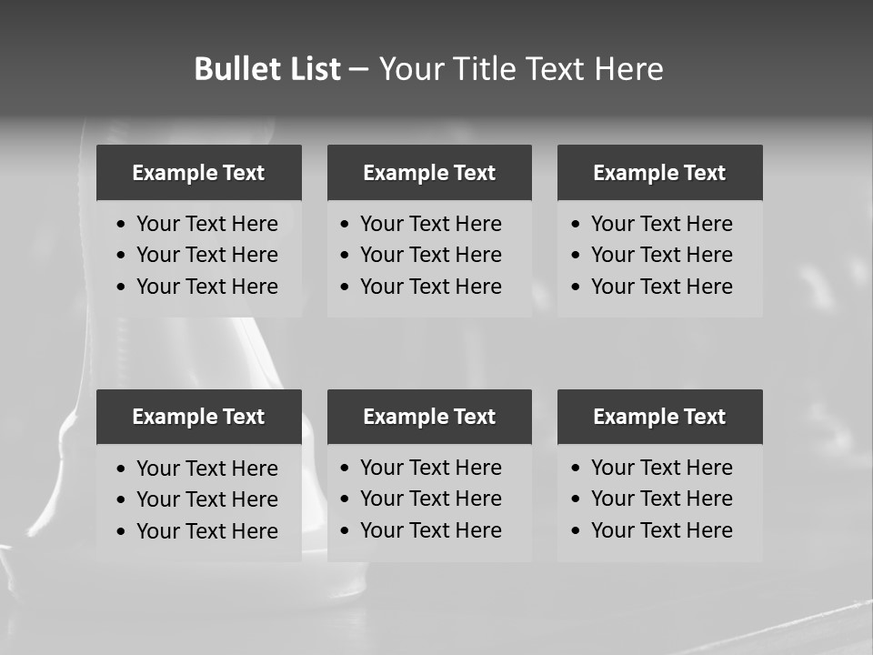 Fight Chess Power PowerPoint Template