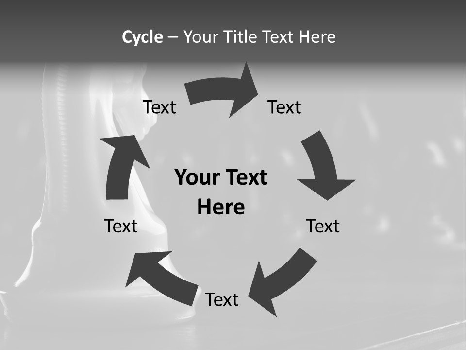 Fight Chess Power PowerPoint Template