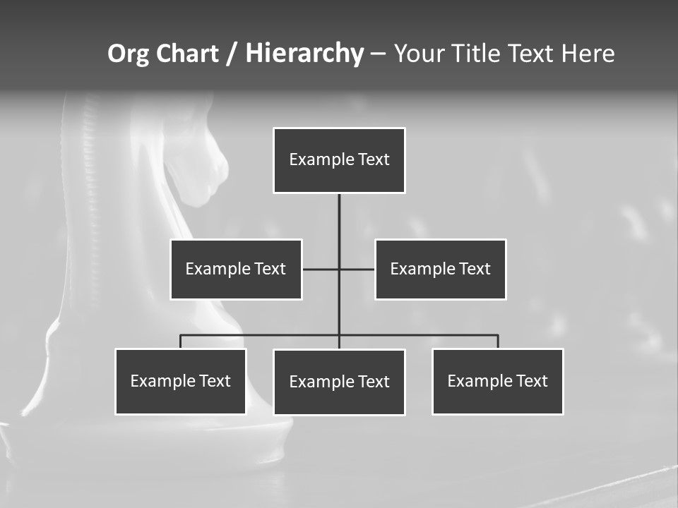 Fight Chess Power PowerPoint Template