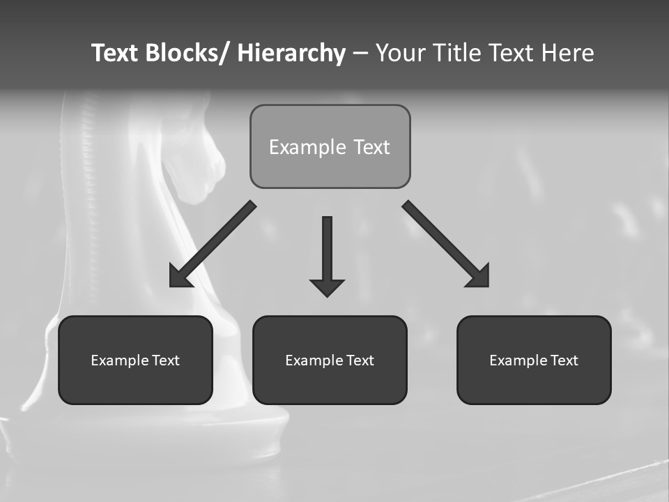 Fight Chess Power PowerPoint Template