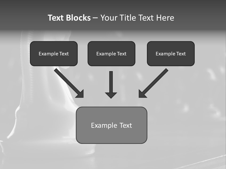 Fight Chess Power PowerPoint Template