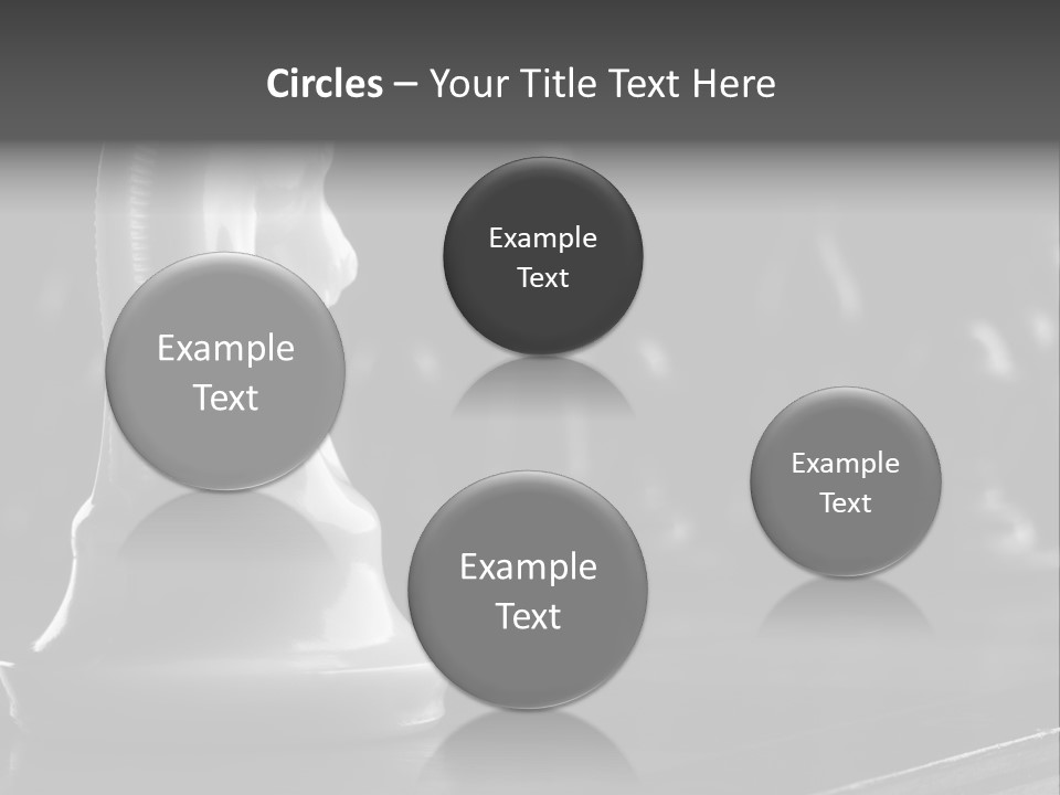 Fight Chess Power PowerPoint Template
