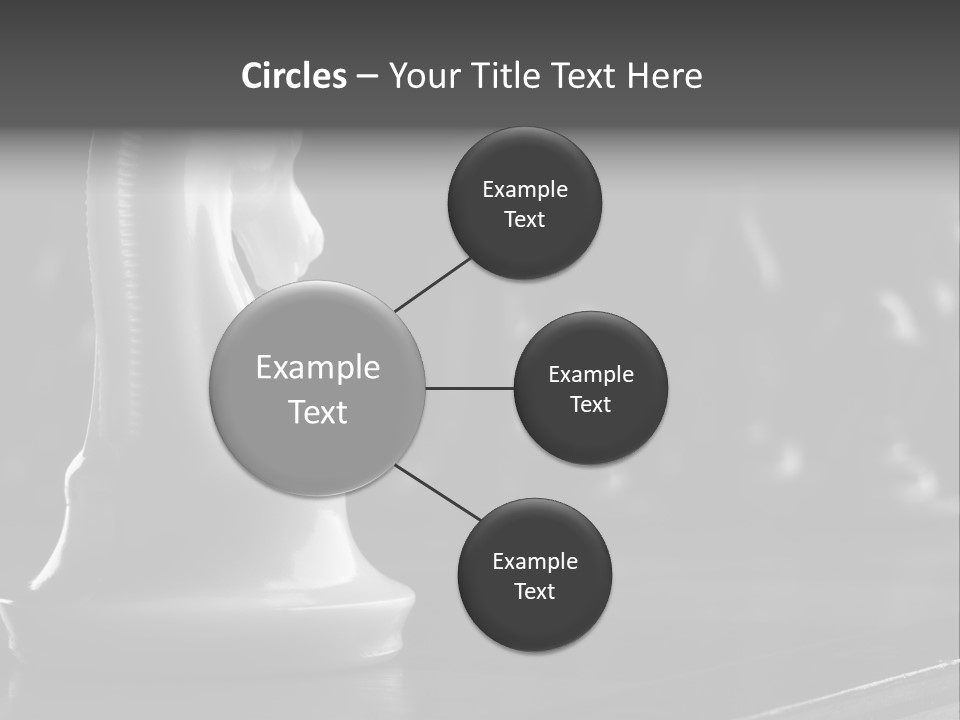 Fight Chess Power PowerPoint Template