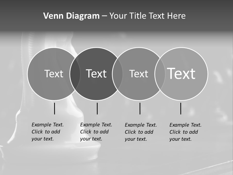 Fight Chess Power PowerPoint Template