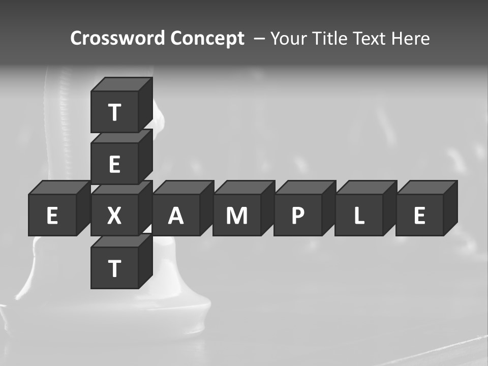 Fight Chess Power PowerPoint Template