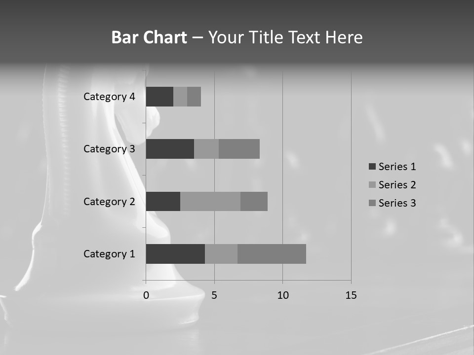 Fight Chess Power PowerPoint Template