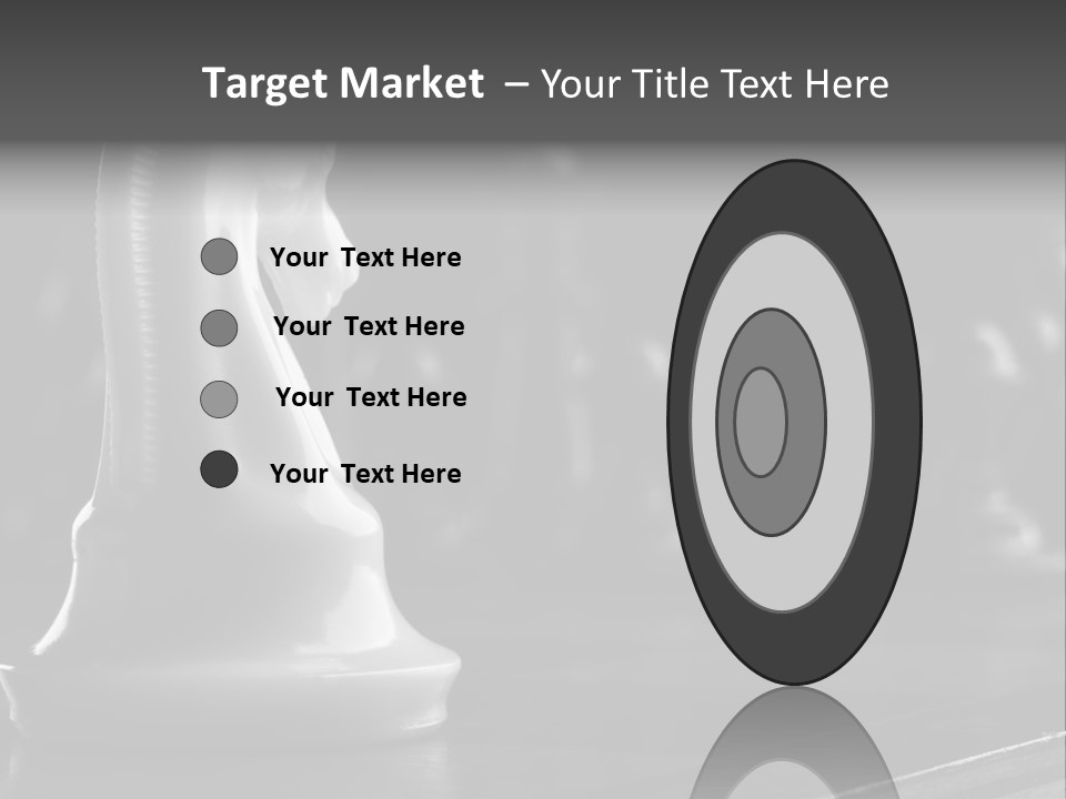 Fight Chess Power PowerPoint Template