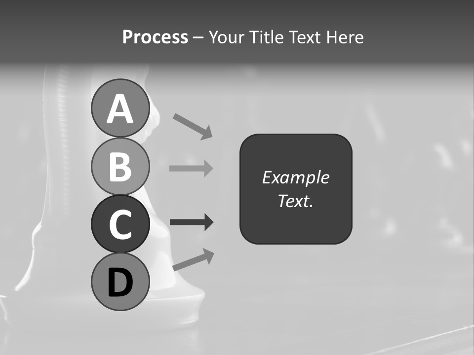Fight Chess Power PowerPoint Template