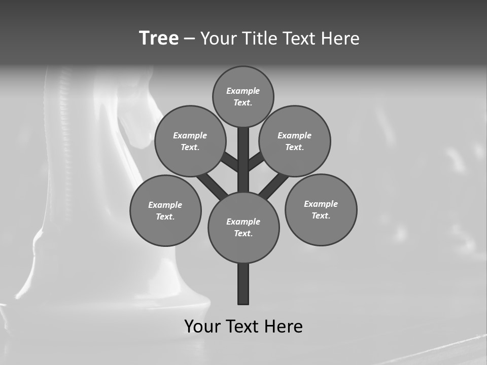 Fight Chess Power PowerPoint Template