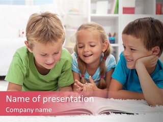 Telling Beautiful Siblings PowerPoint Template