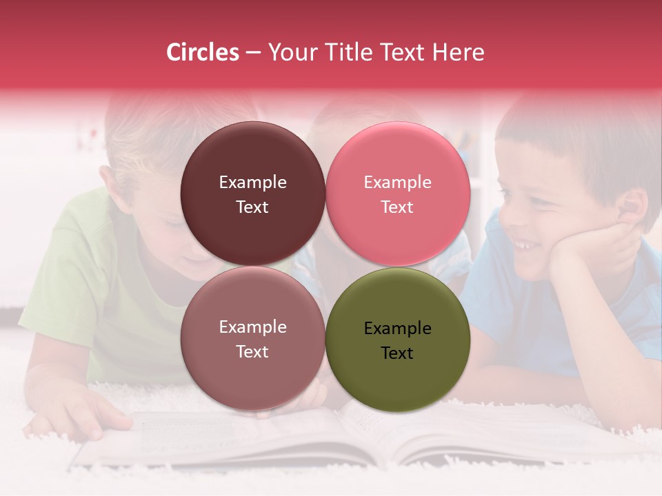 Telling Beautiful Siblings PowerPoint Template