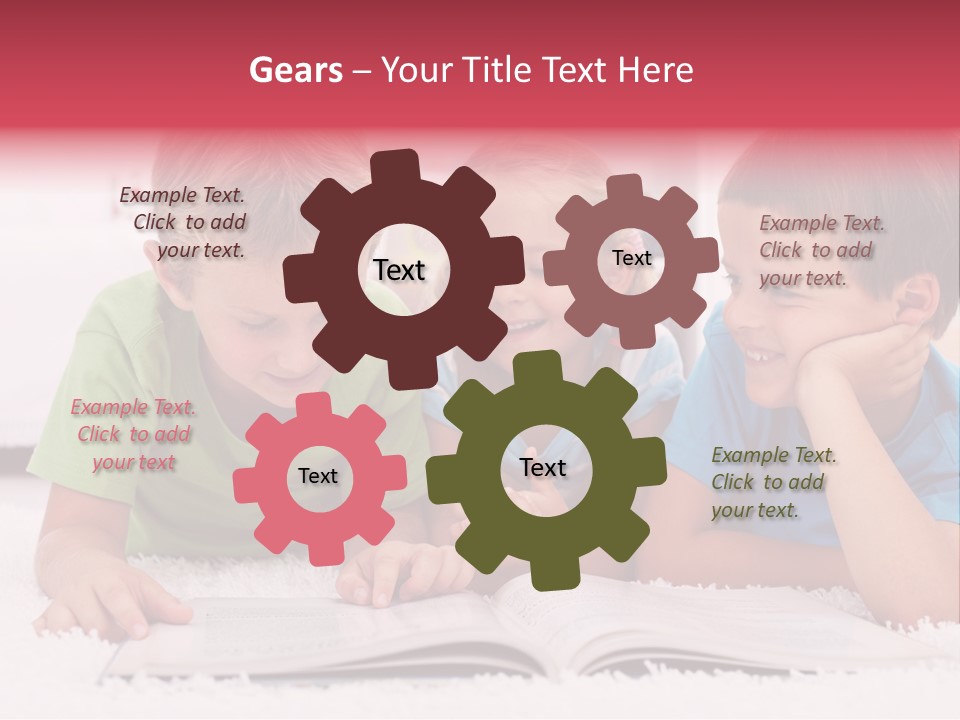 Telling Beautiful Siblings PowerPoint Template