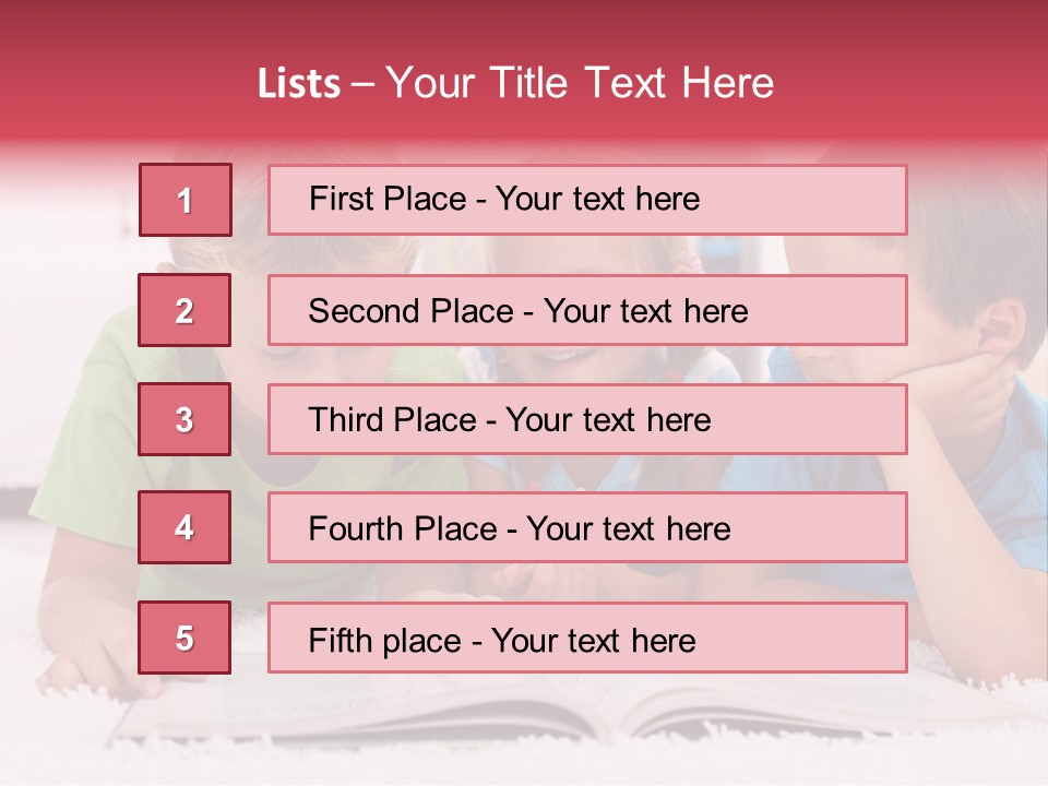 Telling Beautiful Siblings PowerPoint Template