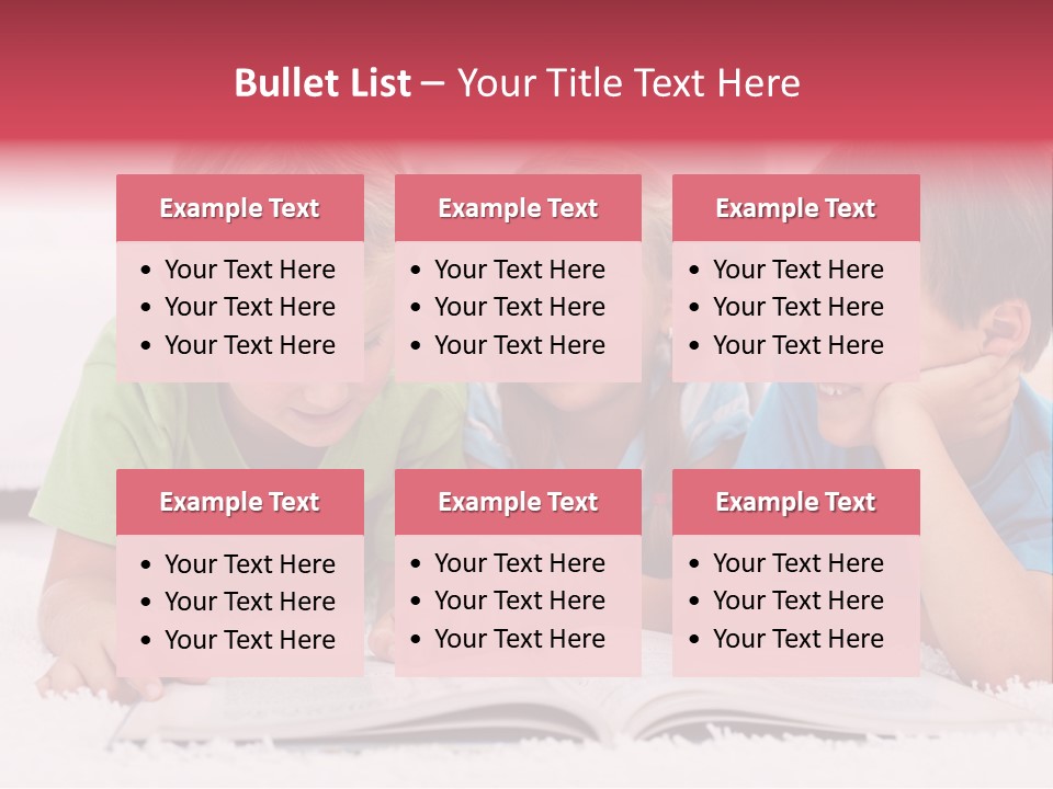 Telling Beautiful Siblings PowerPoint Template