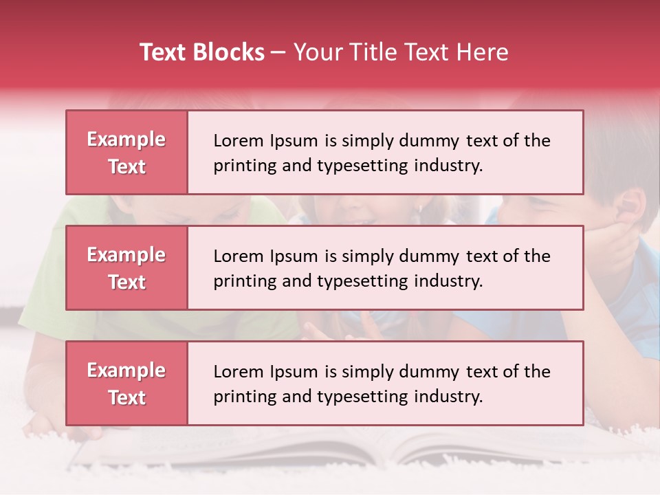 Telling Beautiful Siblings PowerPoint Template