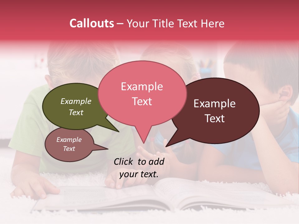 Telling Beautiful Siblings PowerPoint Template