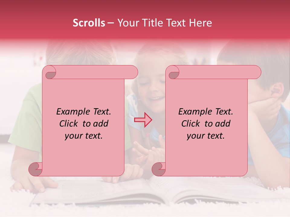 Telling Beautiful Siblings PowerPoint Template