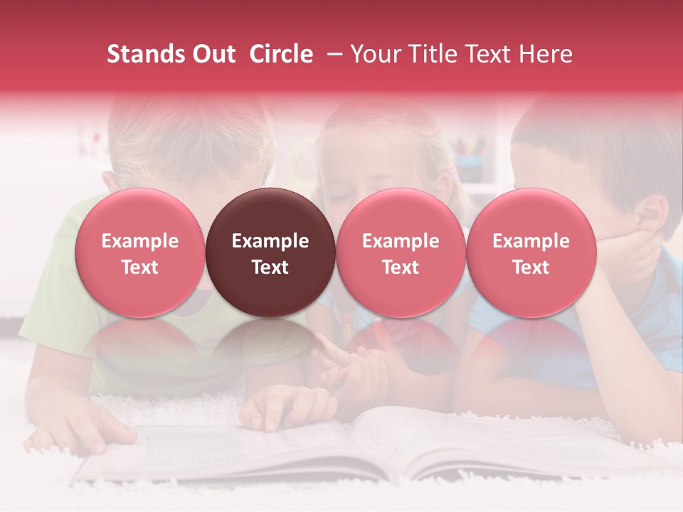 Telling Beautiful Siblings PowerPoint Template