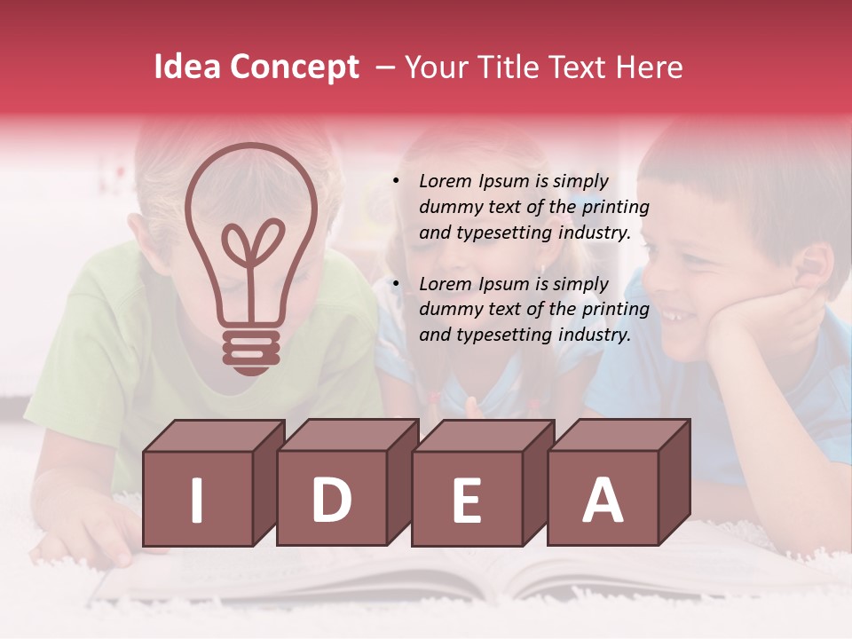 Telling Beautiful Siblings PowerPoint Template