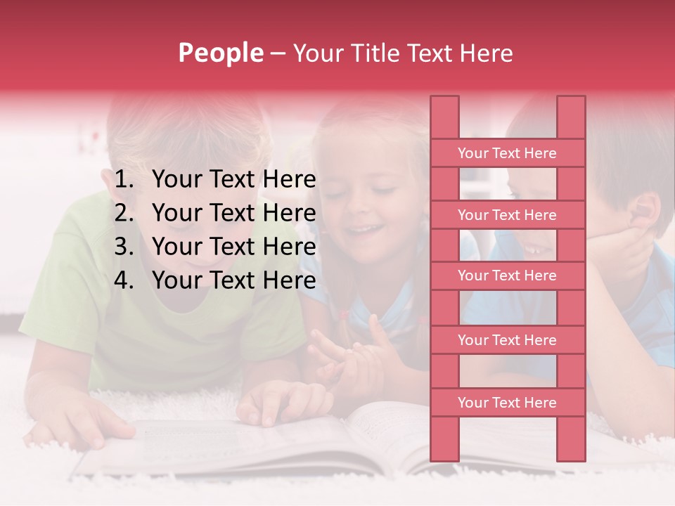 Telling Beautiful Siblings PowerPoint Template