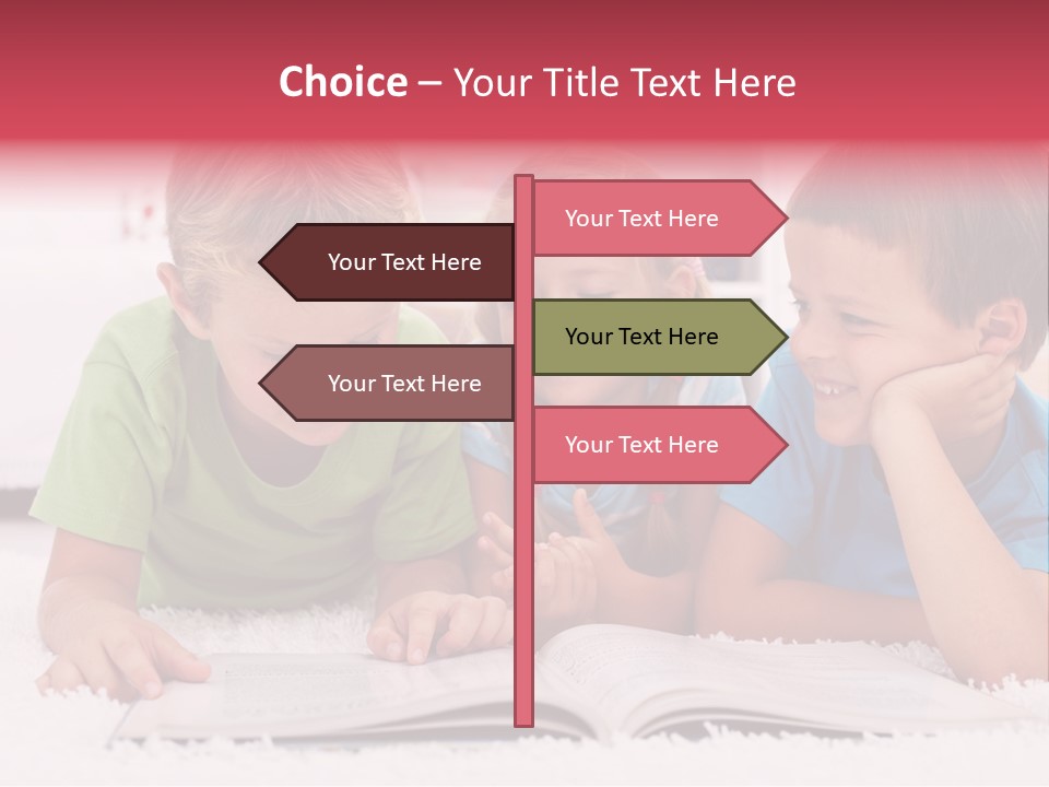 Telling Beautiful Siblings PowerPoint Template