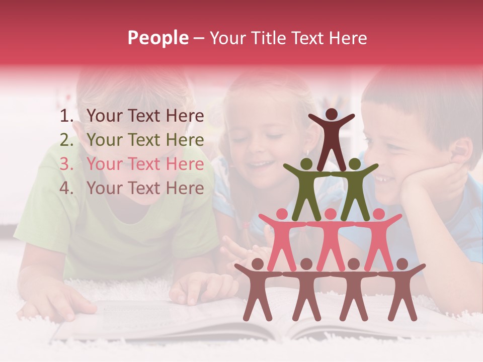 Telling Beautiful Siblings PowerPoint Template