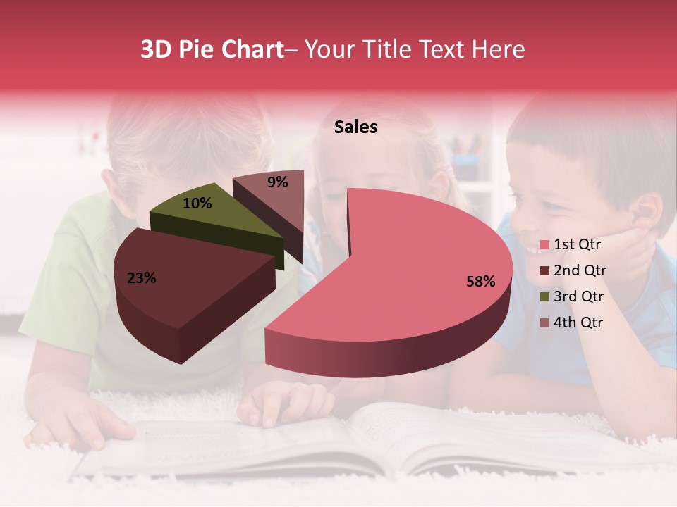 Telling Beautiful Siblings PowerPoint Template