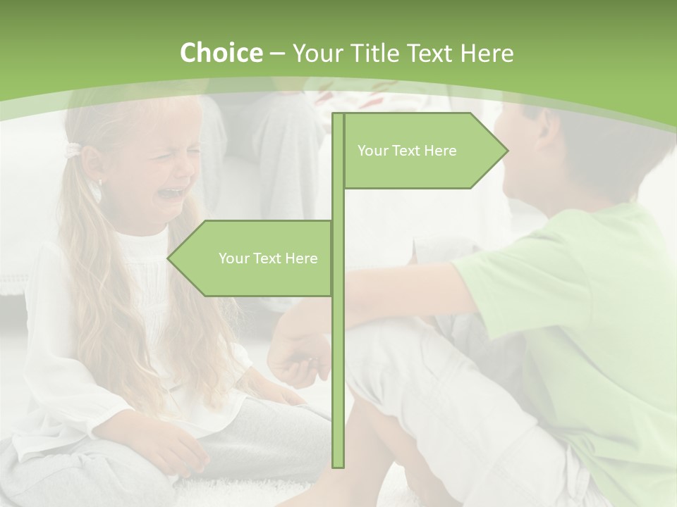 People Depressed Life PowerPoint Template