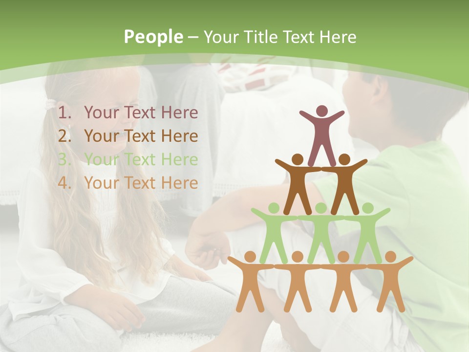 People Depressed Life PowerPoint Template