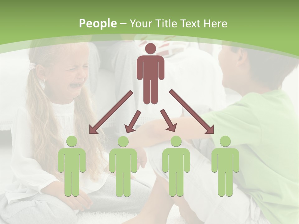 People Depressed Life PowerPoint Template