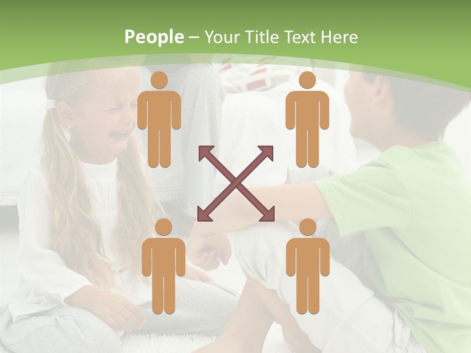 People Depressed Life PowerPoint Template