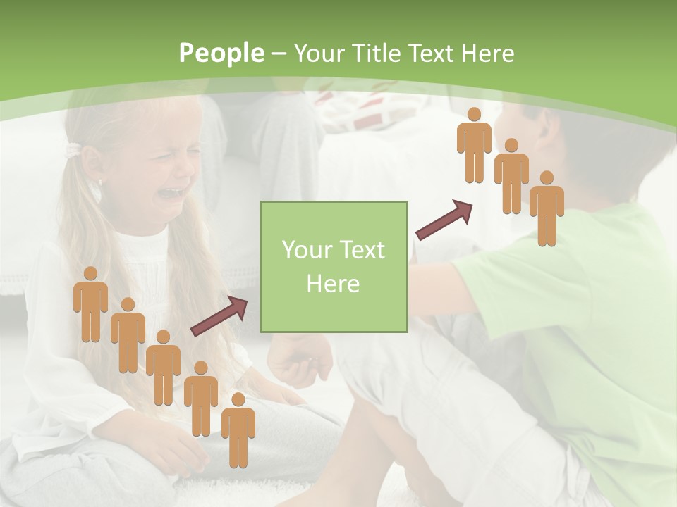 People Depressed Life PowerPoint Template