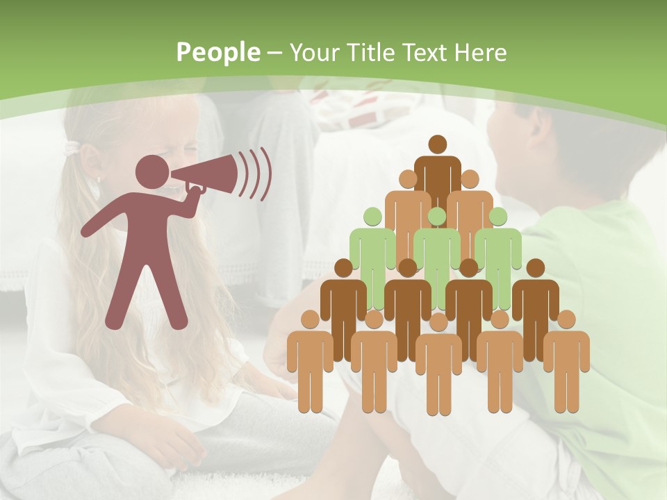 People Depressed Life PowerPoint Template