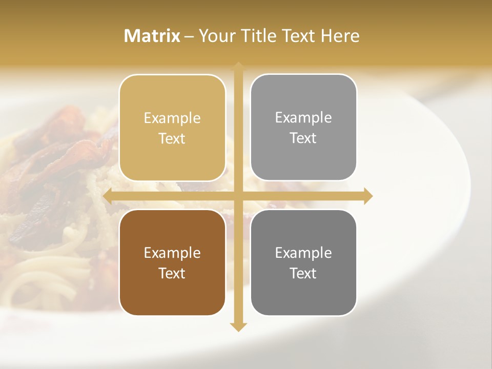 Meal Gastronomy Fresh PowerPoint Template