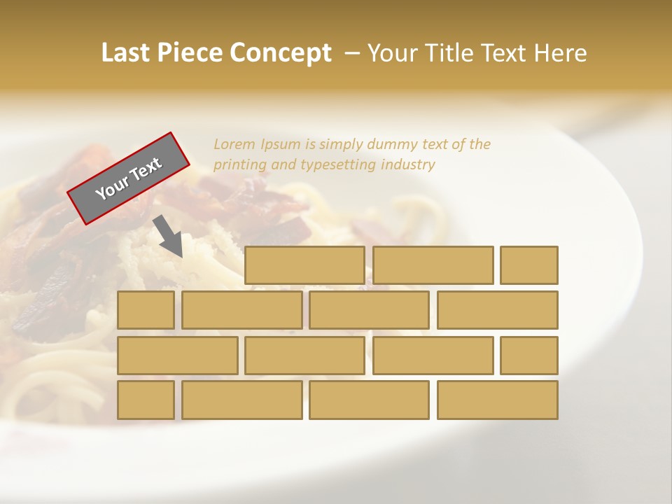 Meal Gastronomy Fresh PowerPoint Template