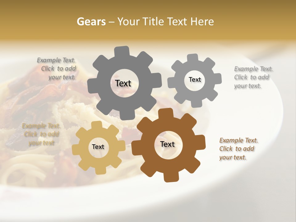 Meal Gastronomy Fresh PowerPoint Template