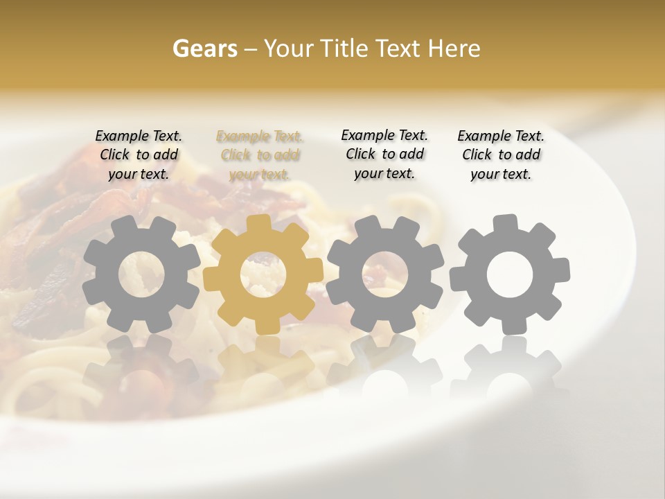 Meal Gastronomy Fresh PowerPoint Template