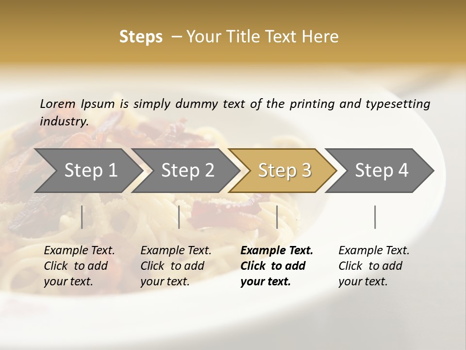 Meal Gastronomy Fresh PowerPoint Template