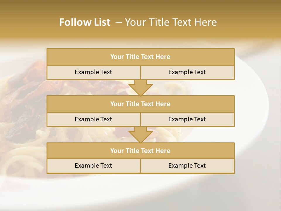 Meal Gastronomy Fresh PowerPoint Template