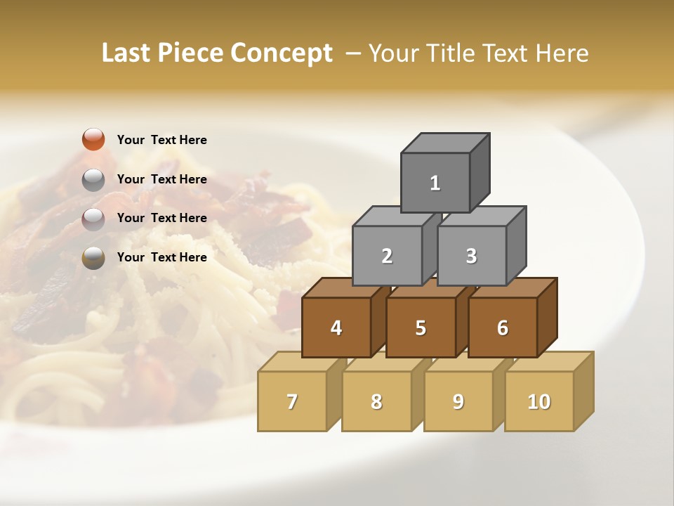 Meal Gastronomy Fresh PowerPoint Template