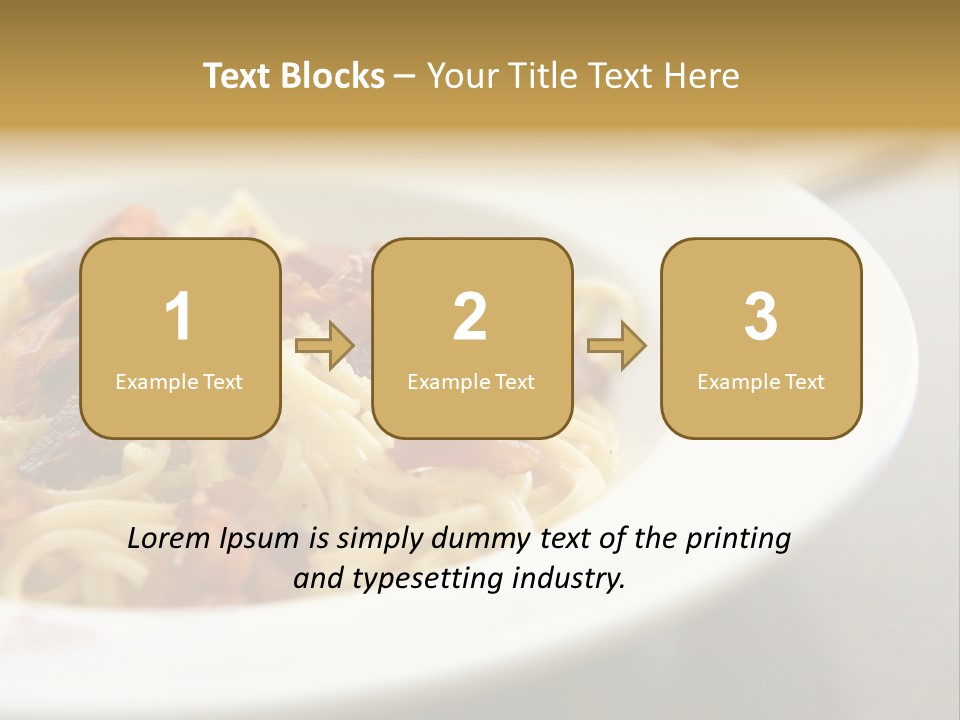 Meal Gastronomy Fresh PowerPoint Template