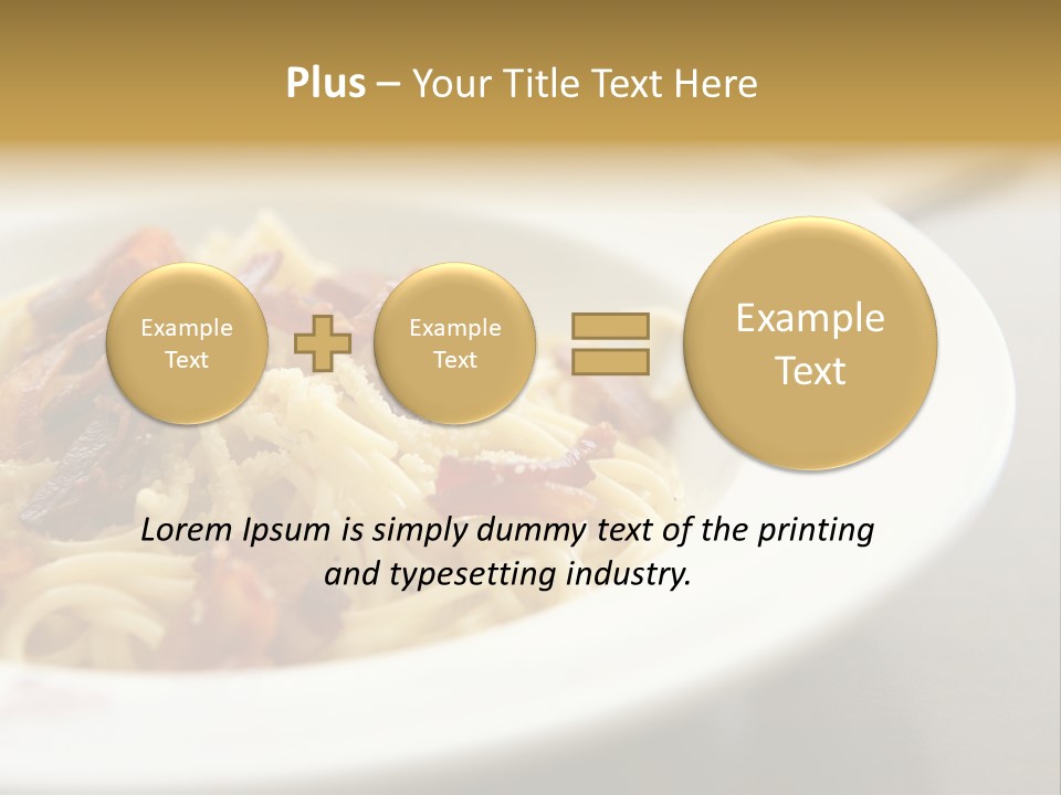 Meal Gastronomy Fresh PowerPoint Template